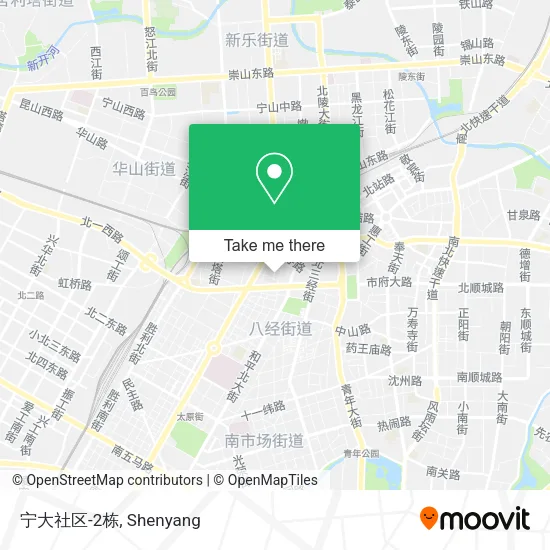 宁大社区-2栋 map