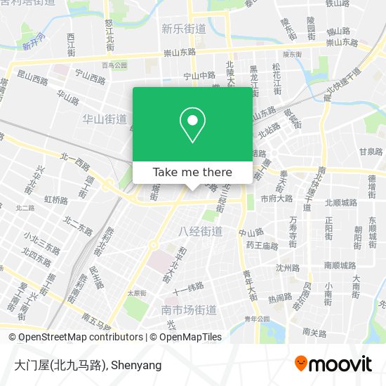 大门屋(北九马路) map