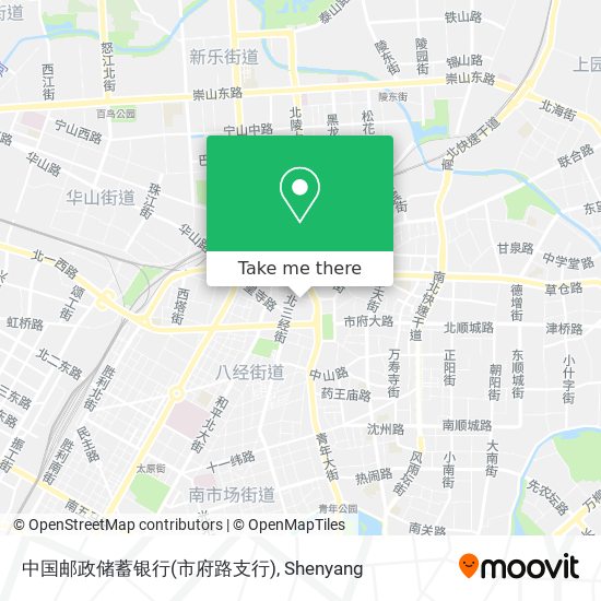 中国邮政储蓄银行(市府路支行) map