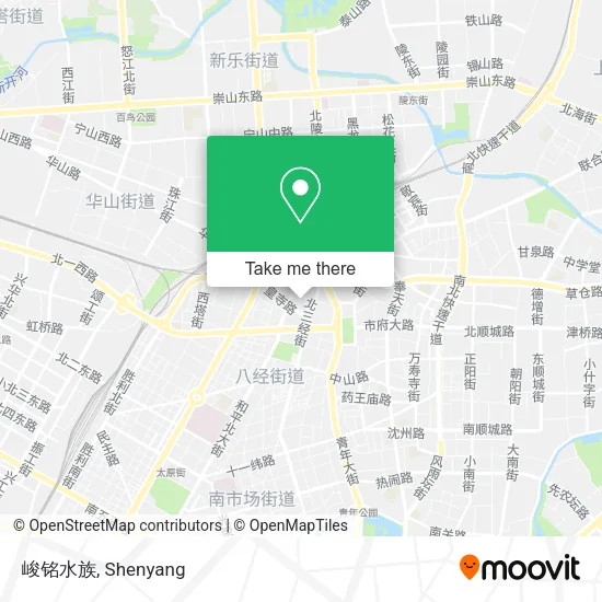 峻铭水族 map
