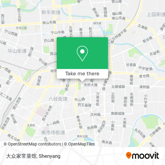 大众家常菜馆 map