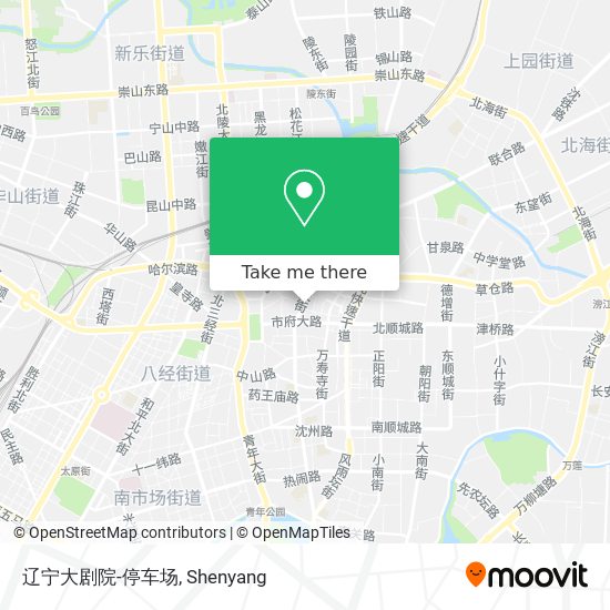 辽宁大剧院-停车场 map