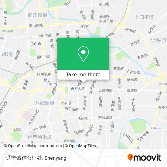 辽宁诚信公证处 map