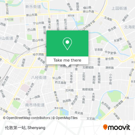 伦敦第一站 map