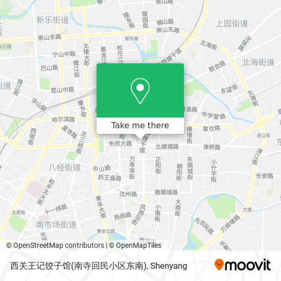 西关王记饺子馆(南寺回民小区东南) map