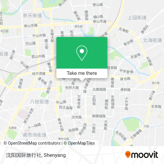 沈阳国际旅行社 map