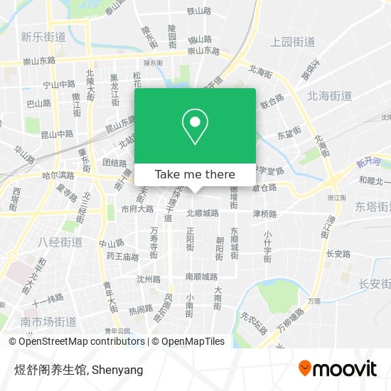 煜舒阁养生馆 map