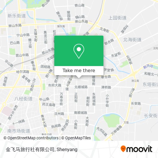 金飞马旅行社有限公司 map
