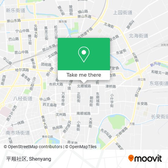 平顺社区 map