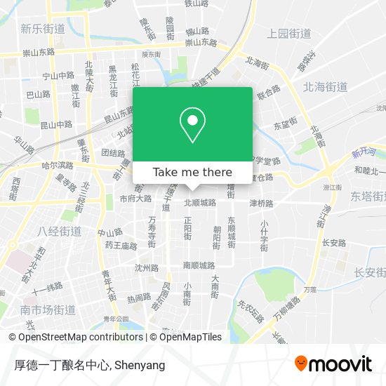 厚德一丁酿名中心 map