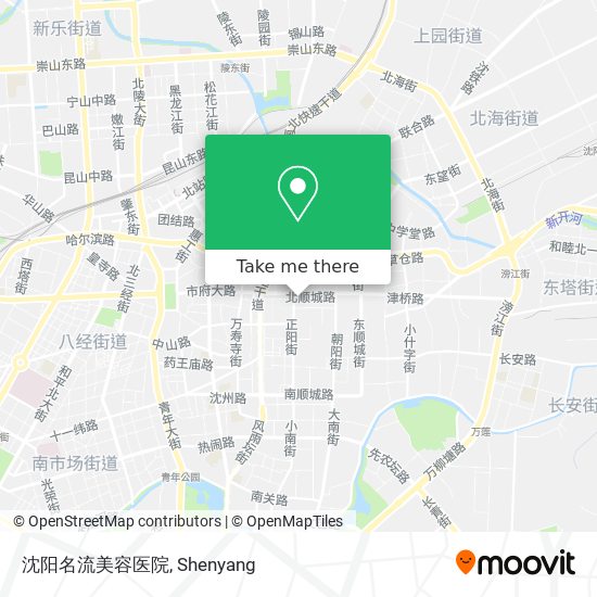 沈阳名流美容医院 map