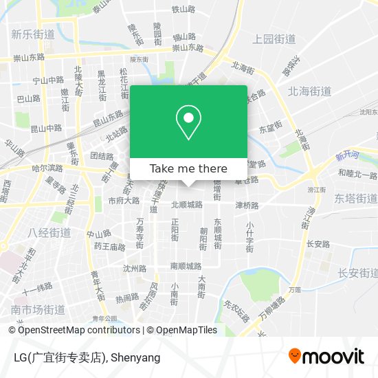 LG(广宜街专卖店) map