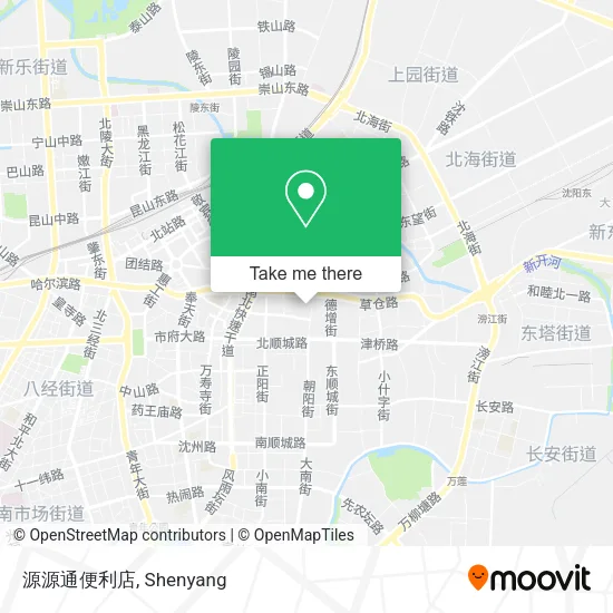 源源通便利店 map