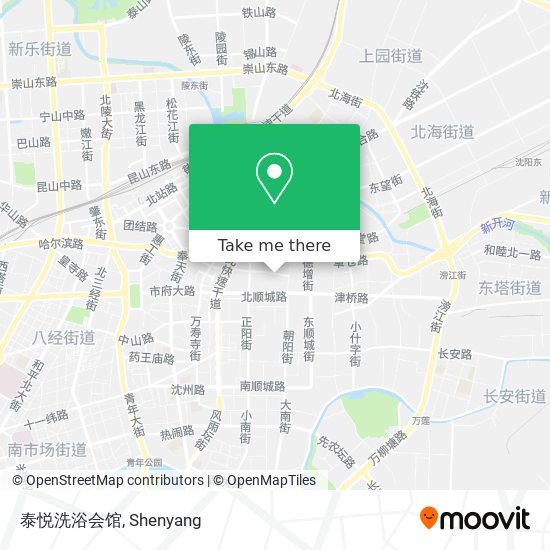 泰悦洗浴会馆 map