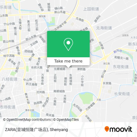 ZARA(皇城恒隆广场店) map