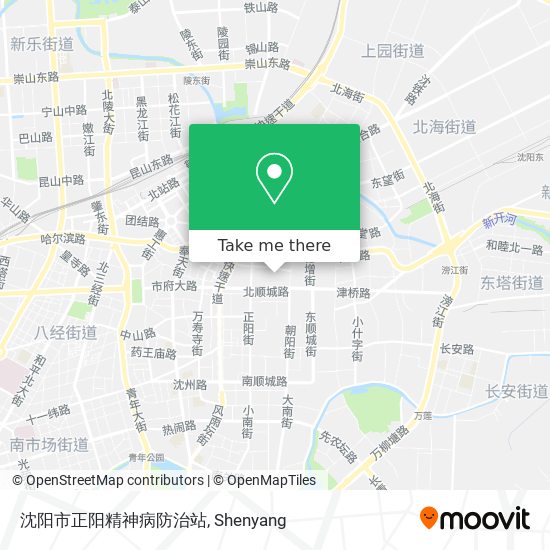 沈阳市正阳精神病防治站 map