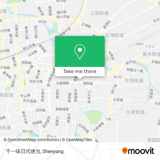 千一味日式便当 map