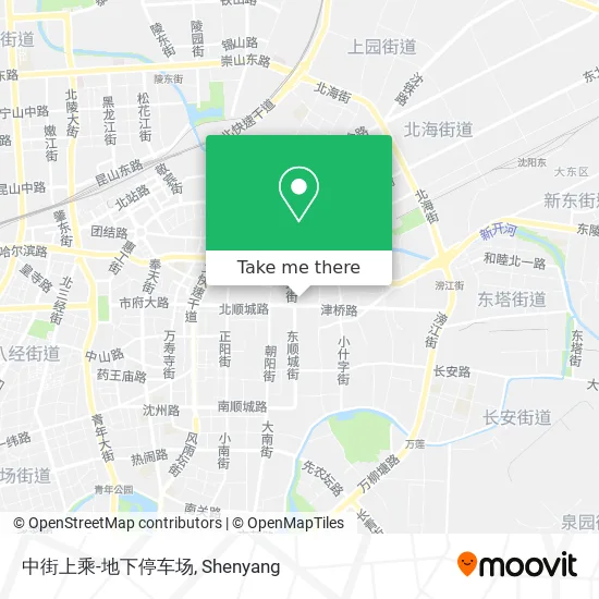 中街上乘-地下停车场 map