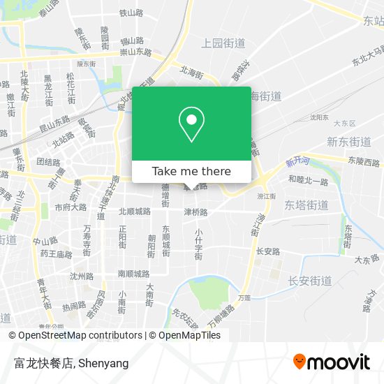 富龙快餐店 map