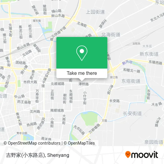 吉野家(小东路店) map