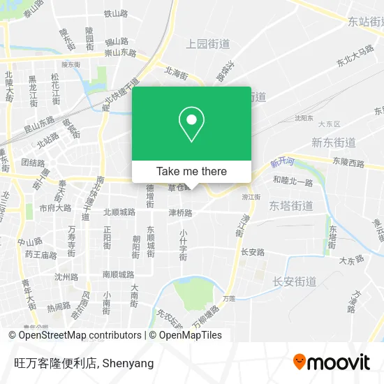 旺万客隆便利店 map
