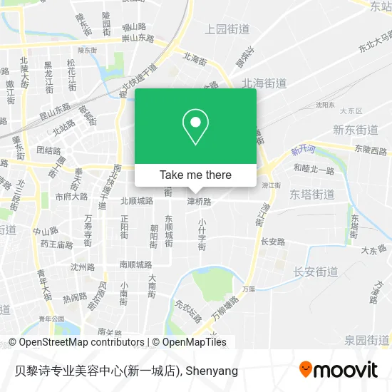 贝黎诗专业美容中心(新一城店) map