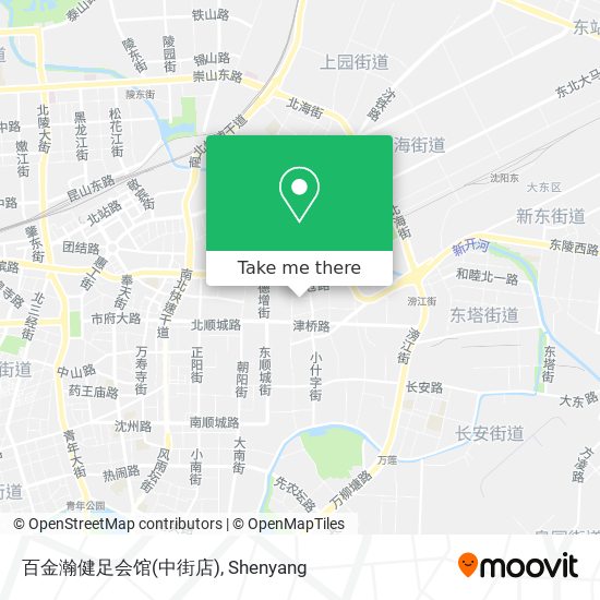 百金瀚健足会馆(中街店) map