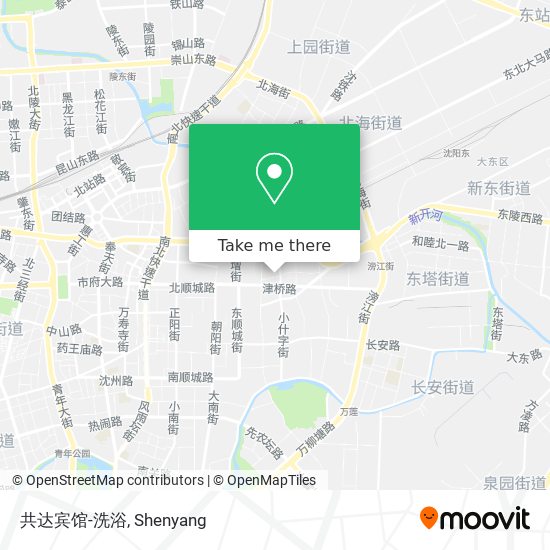 共达宾馆-洗浴 map