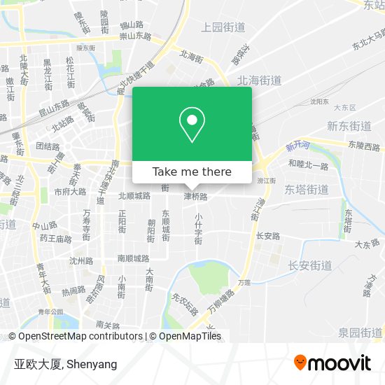 亚欧大厦 map