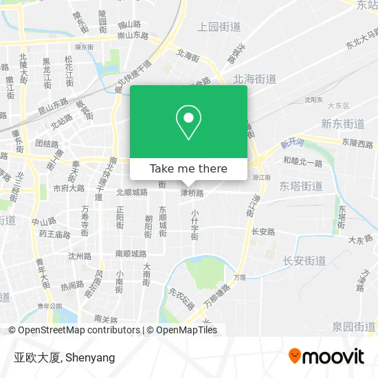 亚欧大厦 map