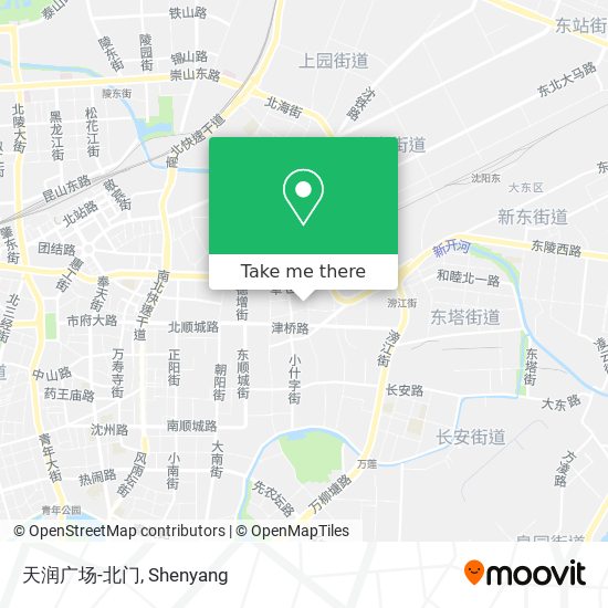 天润广场-北门 map