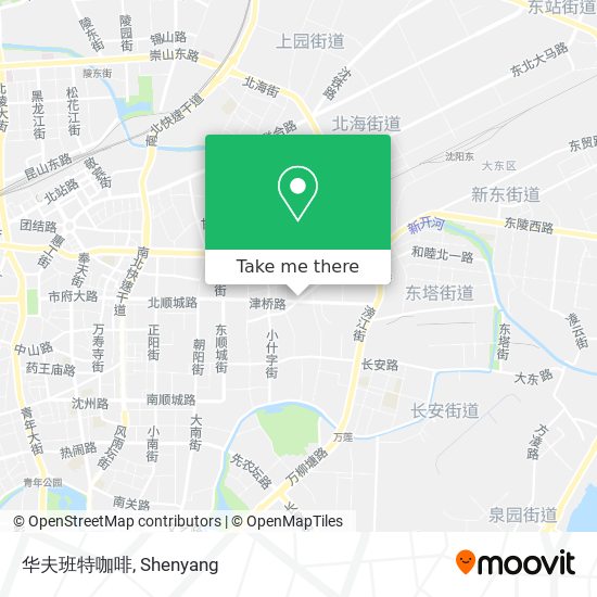 华夫班特咖啡 map