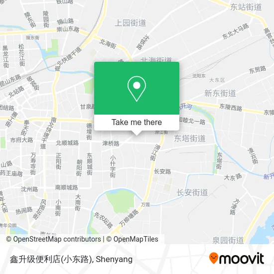 鑫升级便利店(小东路) map