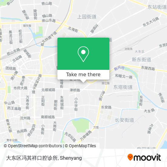 大东区冯其祥口腔诊所 map