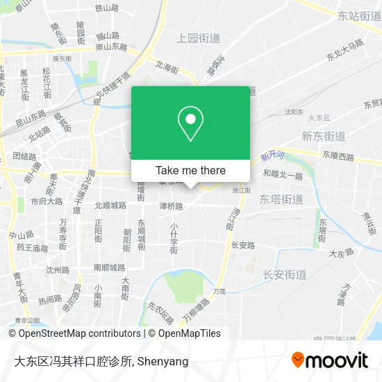 大东区冯其祥口腔诊所 map