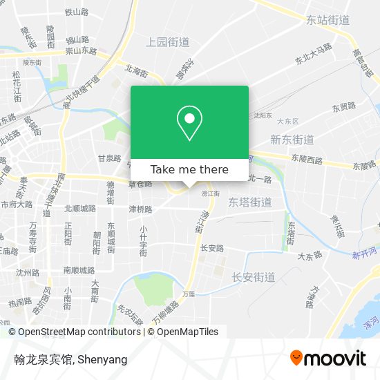 翰龙泉宾馆 map