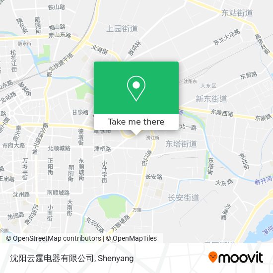 沈阳云霆电器有限公司 map