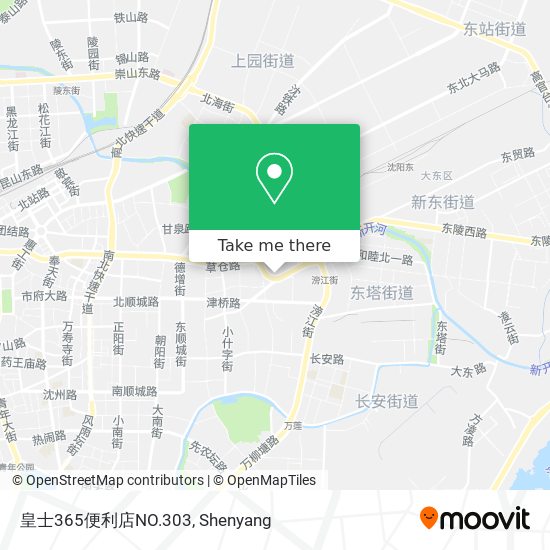皇士365便利店NO.303 map
