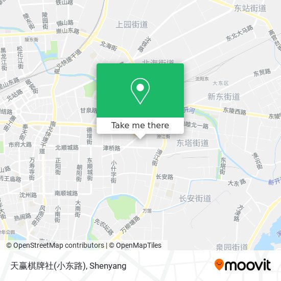 天赢棋牌社(小东路) map
