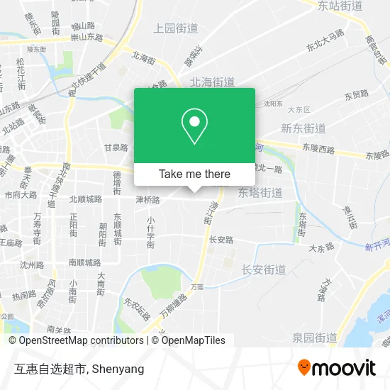 互惠自选超市 map