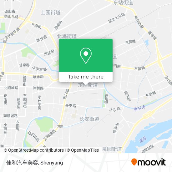 佳和汽车美容 map