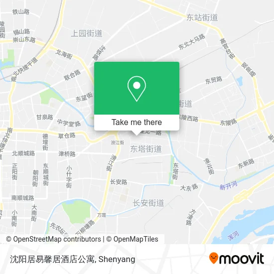 沈阳居易馨居酒店公寓 map