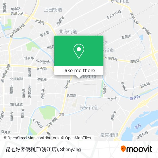 昆仑好客便利店(滂江店) map