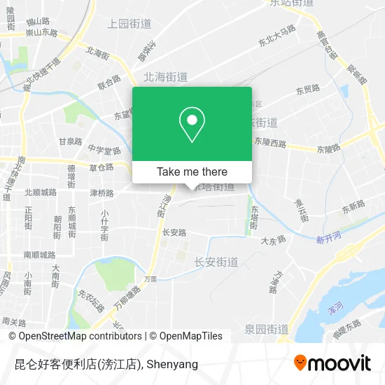 昆仑好客便利店(滂江店) map