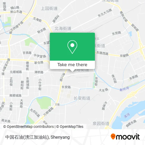 中国石油(滂江加油站) map