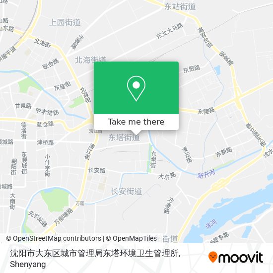 沈阳市大东区城市管理局东塔环境卫生管理所 map