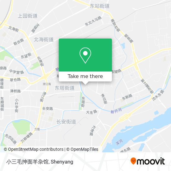 小三毛抻面羊杂馆 map