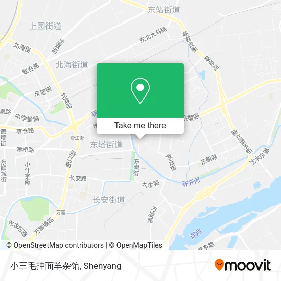 小三毛抻面羊杂馆 map