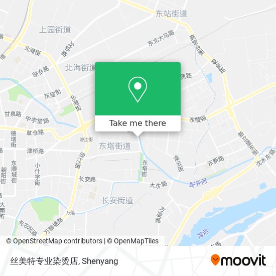 丝美特专业染烫店 map