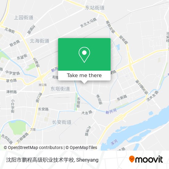 沈阳市鹏程高级职业技术学校 map